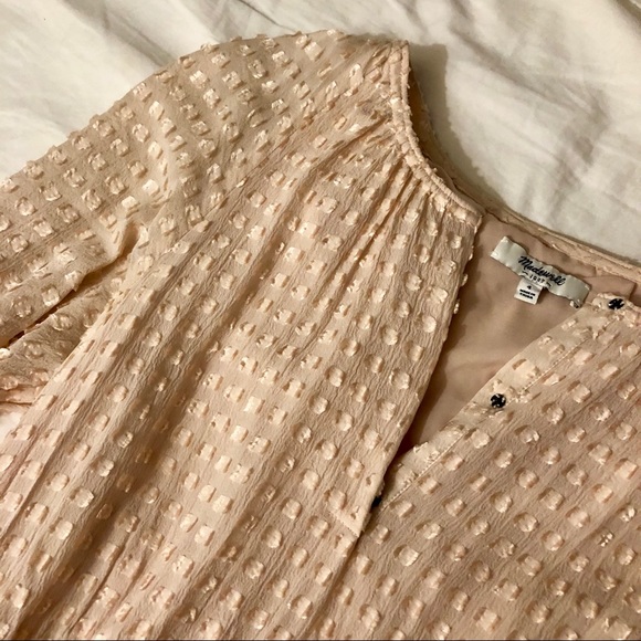 Blush Madewell Clipdot Dress - Picture 4 of 7